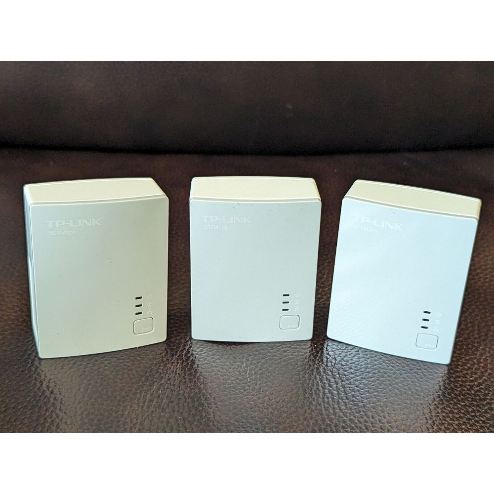 SET OF 3! TP-Link TL-PA4010 Nano PowerLine‎ Adapter AV500
